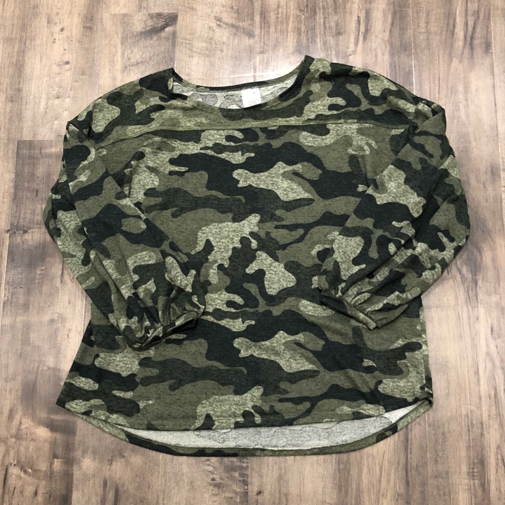 Ladies Camouflage Blouse